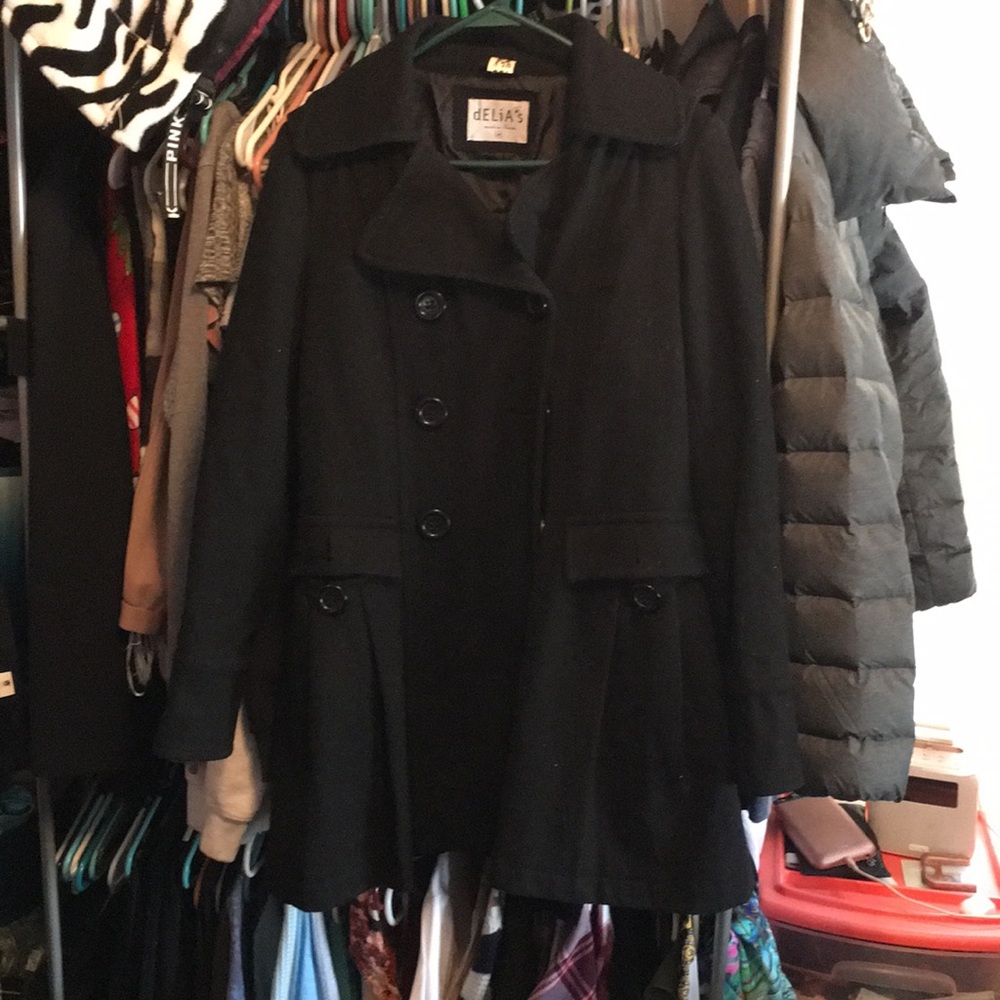 Delia’s peacoat